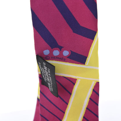 Hermes Silk Jeu de Soie Uniforme Twilly Fuchsia Rouge Multi 4 of 4