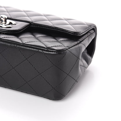 Chanel Lambskin Quilted Mini Rectangular Flap Black 8 of 8