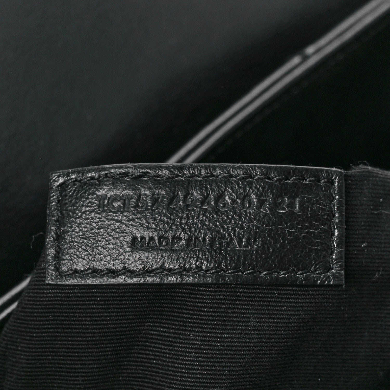 Saint Laurent Calfskin Y Quilted Monogram Medium Loulou Chain Satchel Black 8 of 12