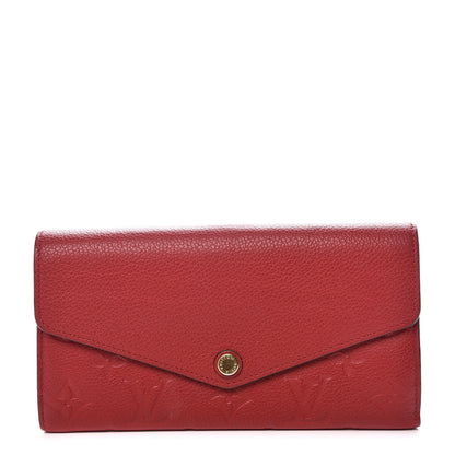 Louis Vuitton Empreinte Sarah Wallet NM Cherry 1 of 10