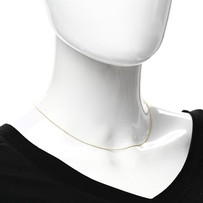 Tiffany 18K Yellow Gold Chain Necklace 16" 4 of 9