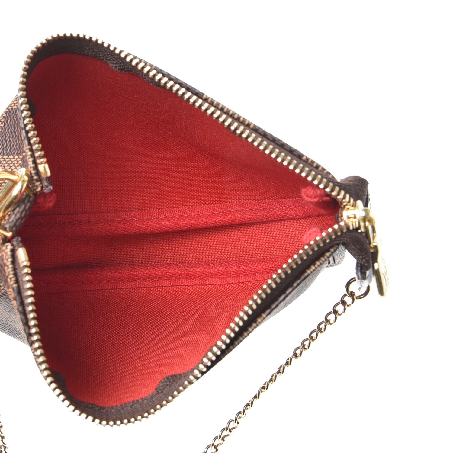 Louis Vuitton Damier Ebene Mini Pochette Accessories 5 of 8