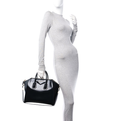 Givenchy Shiny Lord Calfskin Medium Antigona Black 2 of 10