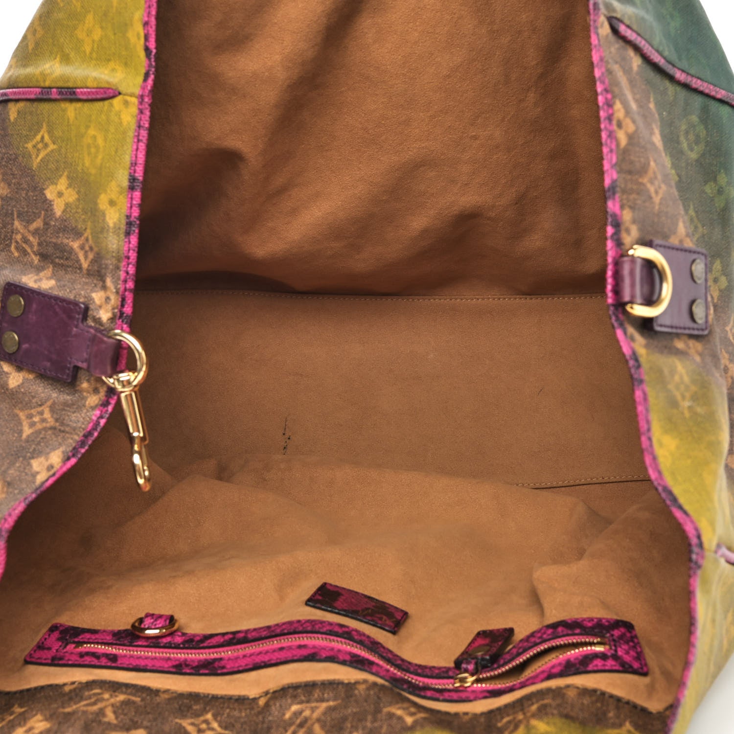 Louis Vuitton Richard Prince Monogram Karung Duderanch Jokes Tote 5 of 12