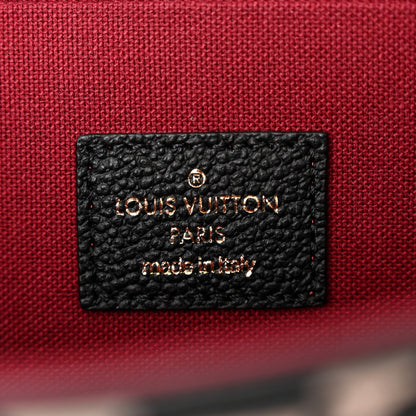 Louis Vuitton Empreinte Monogram Giant Felicie Pochette Black Beige 7 of 12