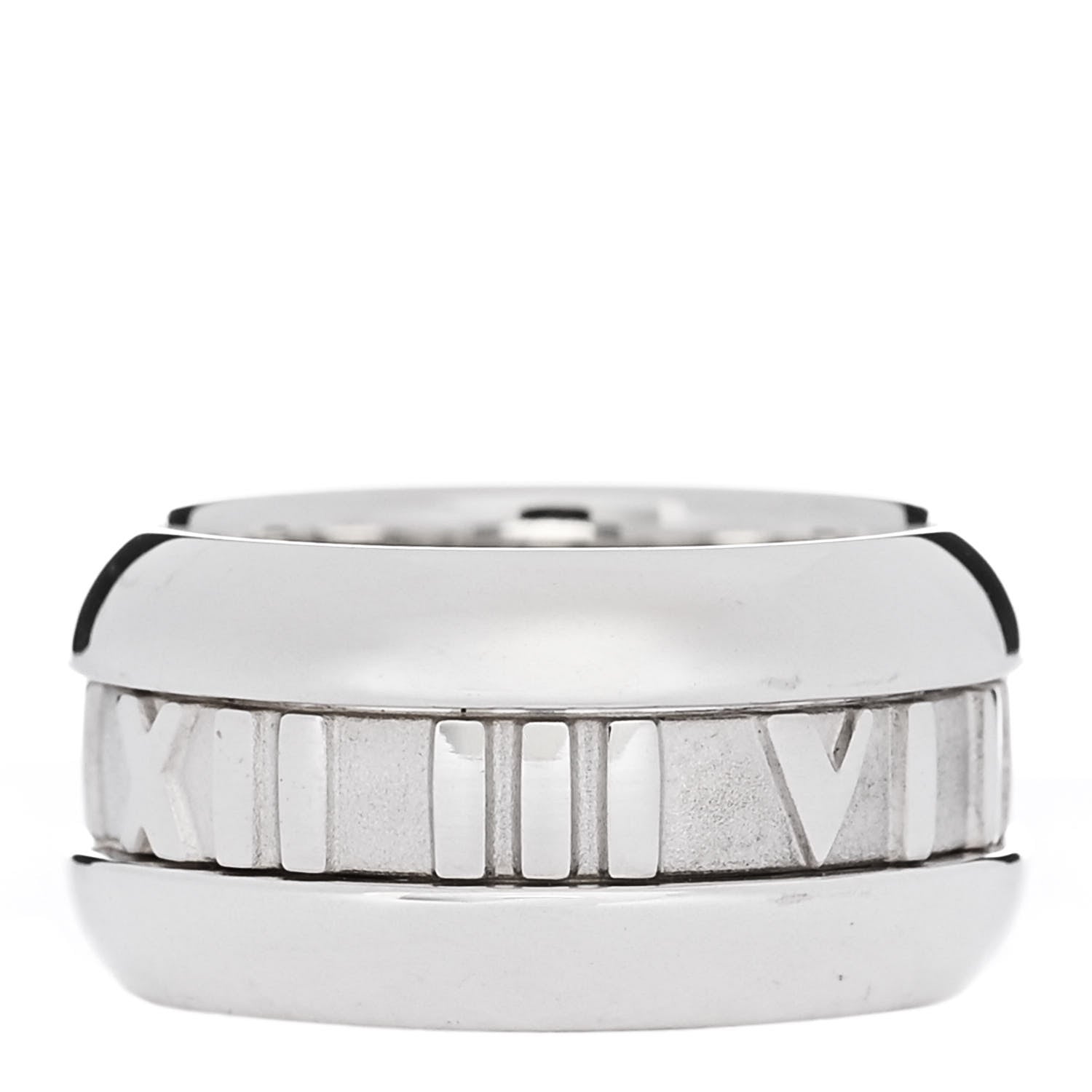 Tiffany Sterling Silver Atlas Band Ring 48 4.5 3 of 5