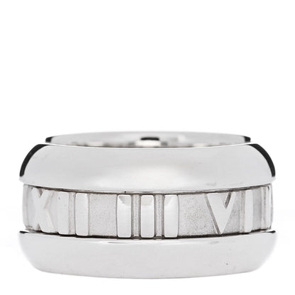 Tiffany Sterling Silver Atlas Band Ring 48 4.5 3 of 5