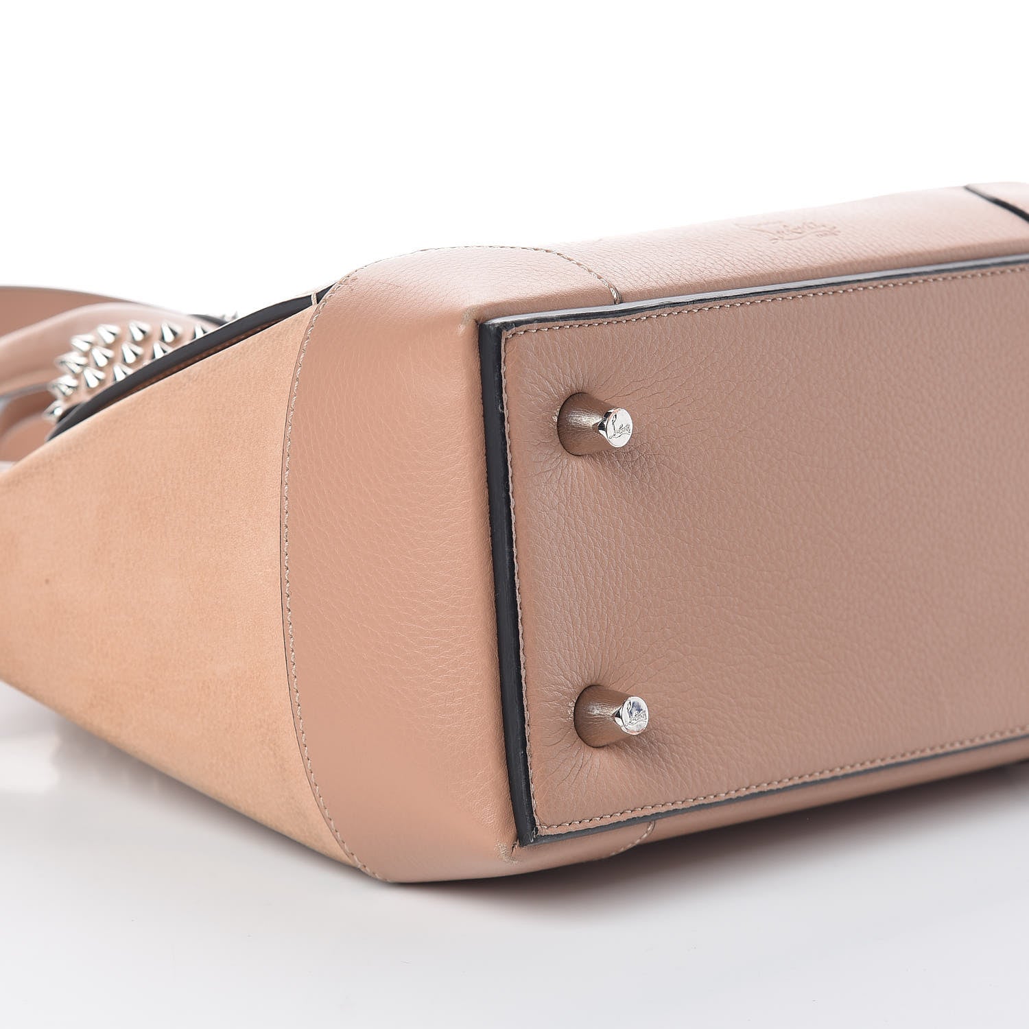 Christian Louboutin Calfskin Small Eloise Tote Nude 5 of 9