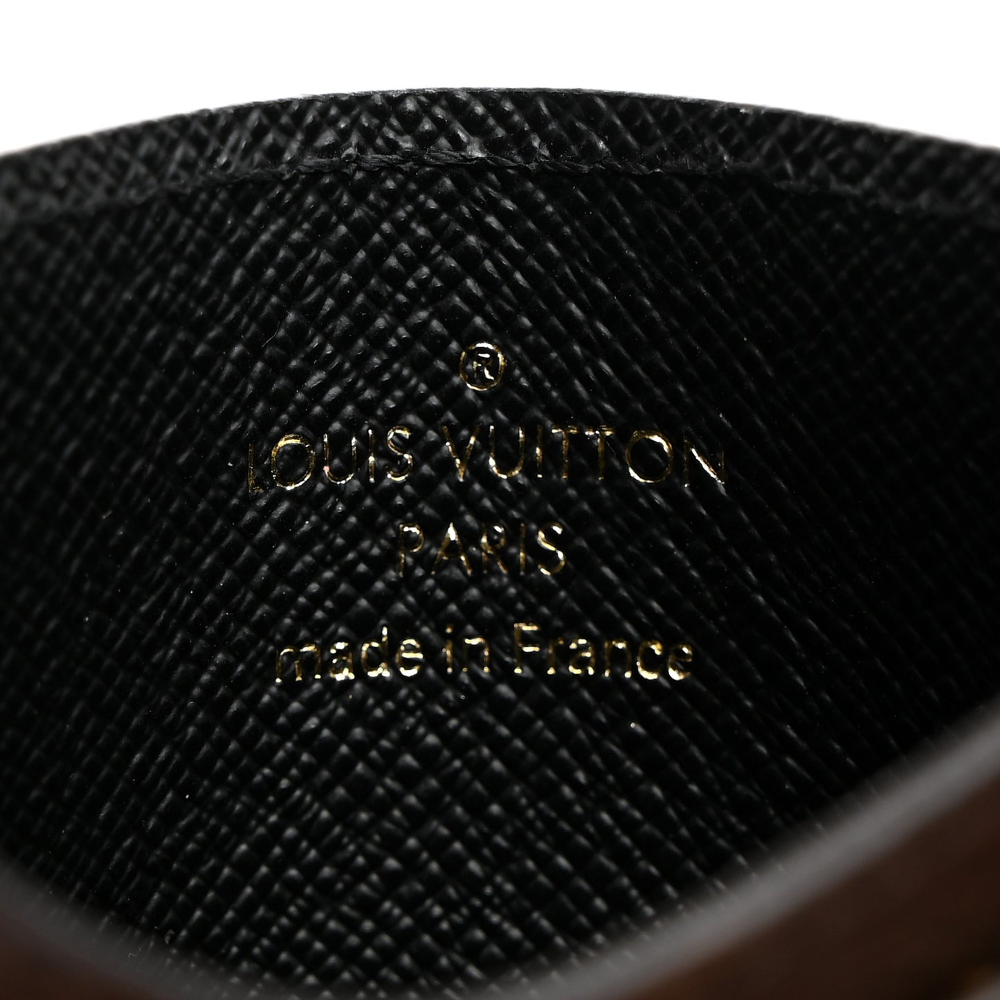 Reverse Monogram Card Holder