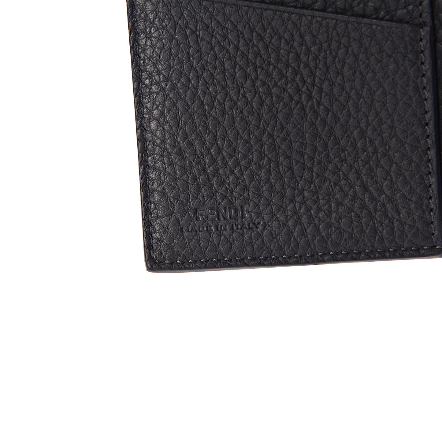 Cuoio Romano Stamp Patch Continental Wallet Asfalto