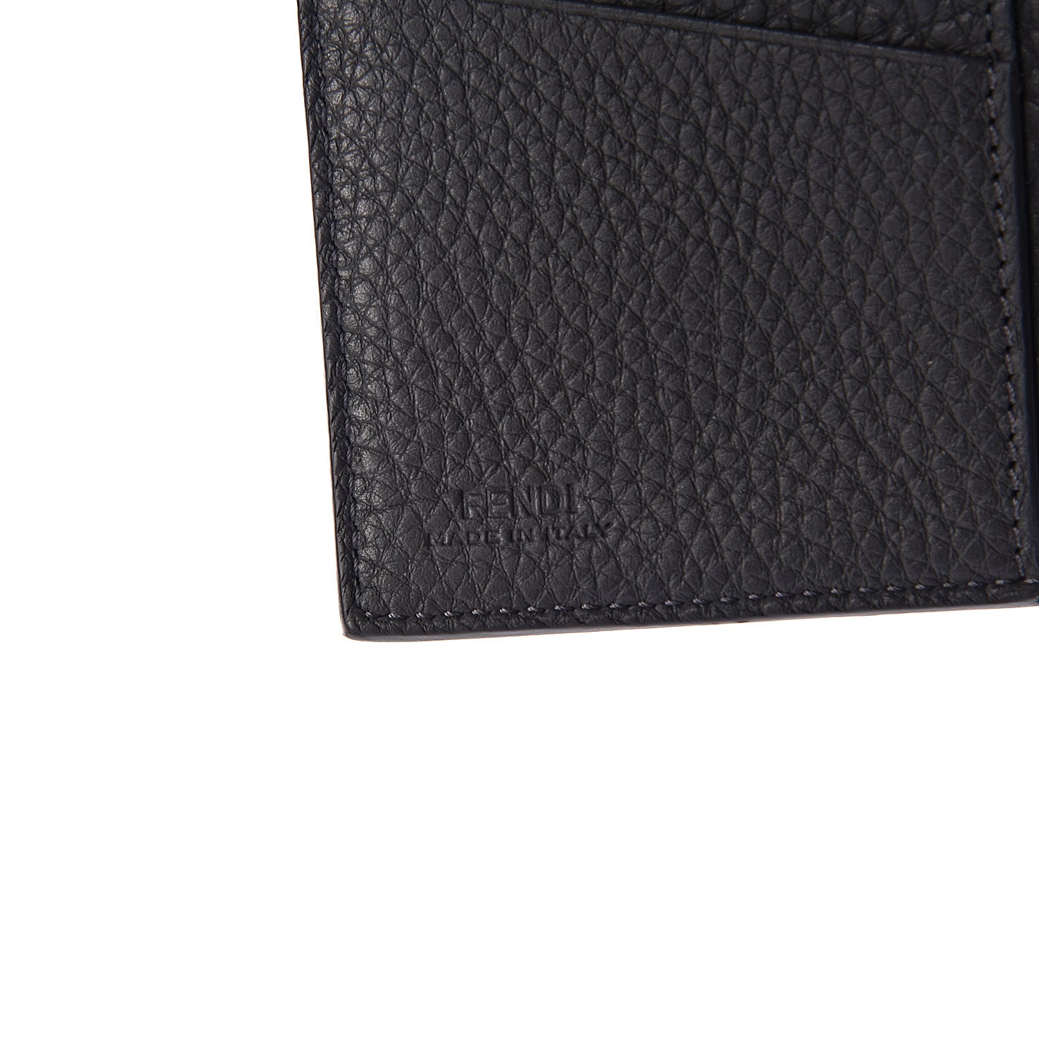 Fendi Cuoio Romano Stamp Patch Continental Wallet Asfalto 6 of 8