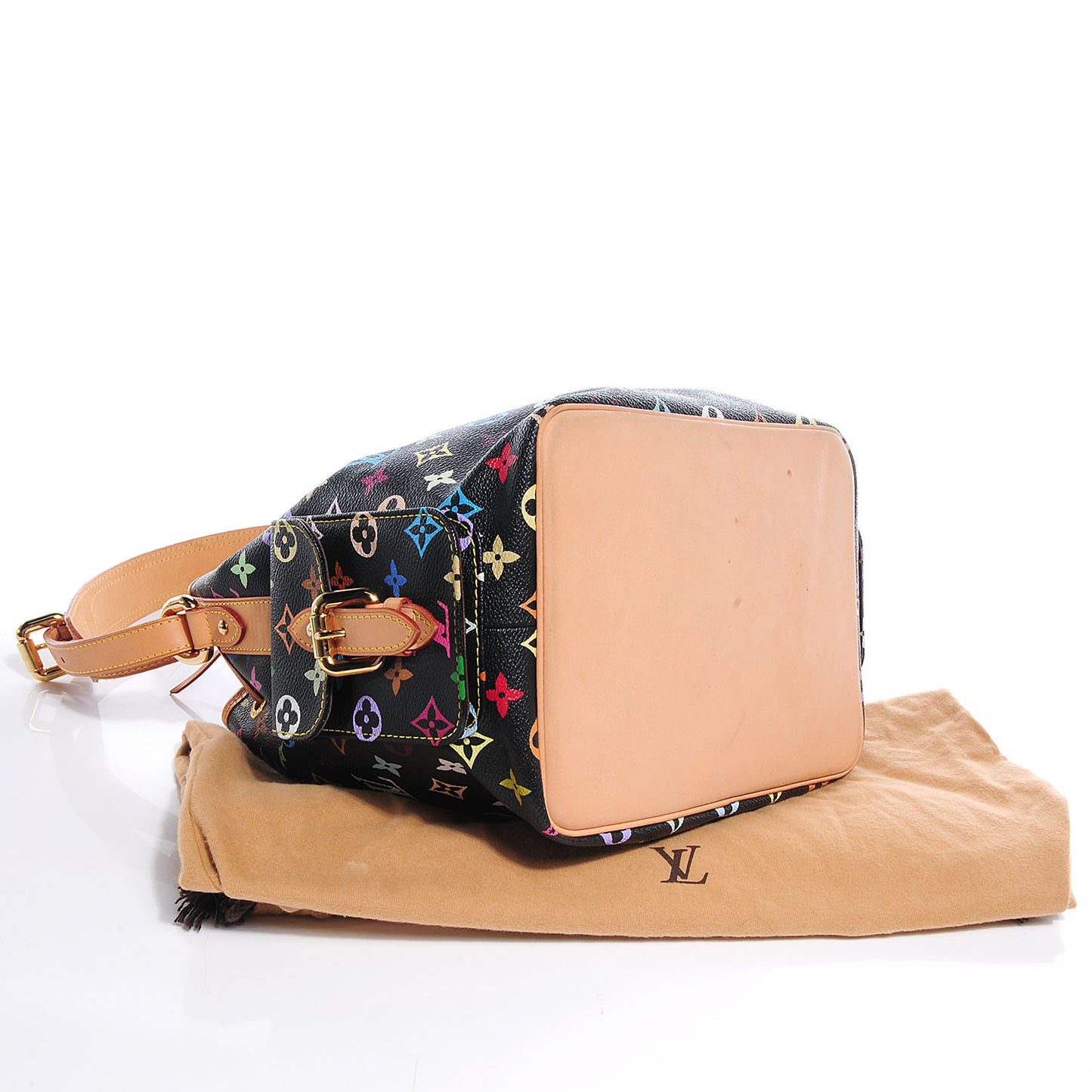Monogram Multicolor Petit Noe Black