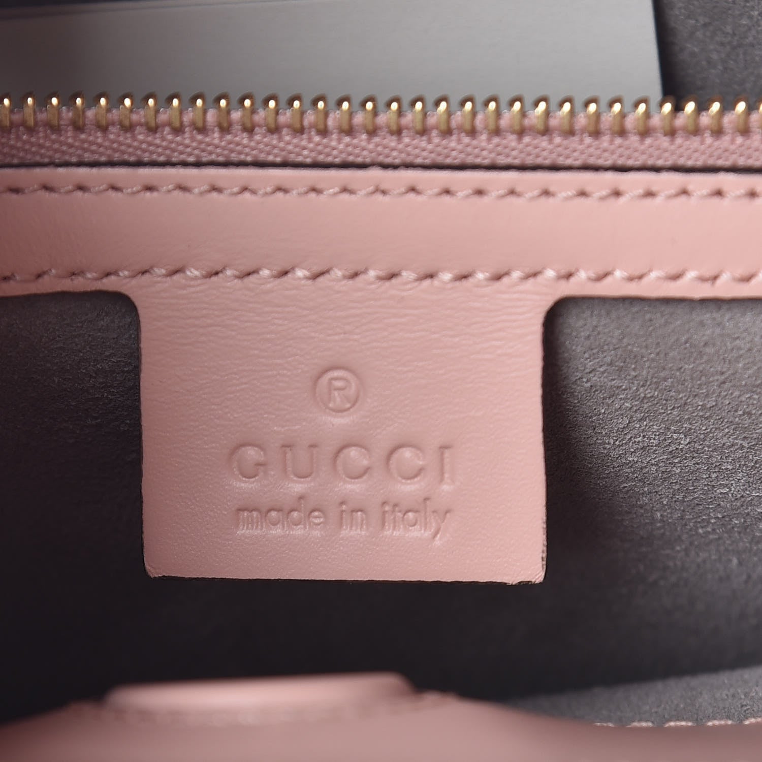 Gucci Nappa Bamboo Web Small Nymphaea Top Handle Bag Perfect Pink Mystic White 7 of 10