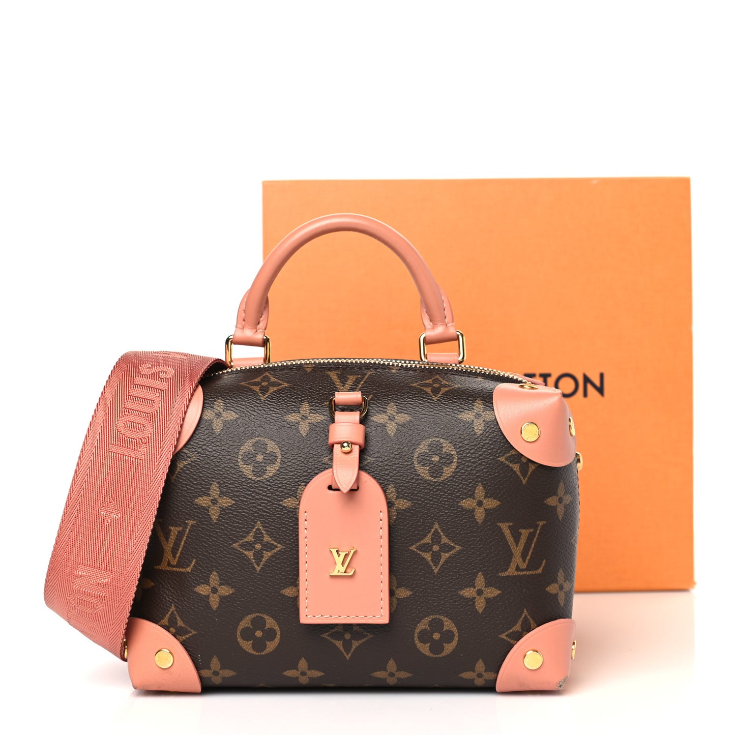 Monogram Petite Malle Souple Peach