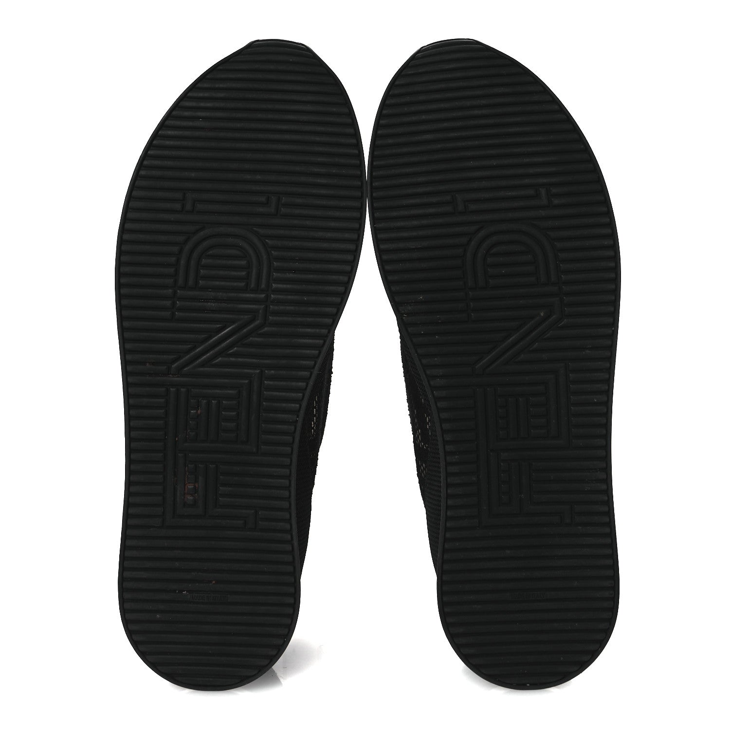 Fendi X SARAH COLEMAN Mesh FF Vertigo Runner Slip On Sneakers 39 Black 7 of 12