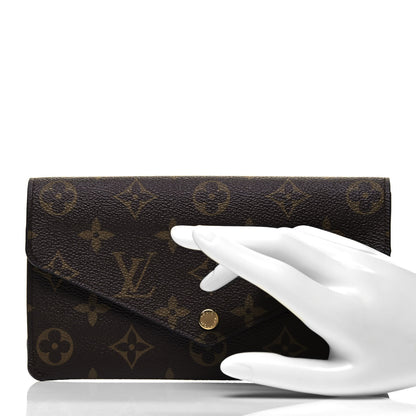 Louis Vuitton Monogram Jeanne Wallet Fuchsia 2 of 9