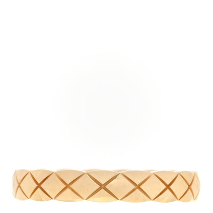 Chanel 18K Yellow Gold Mini Coco Crush Ring 49 4.75 3 of 5