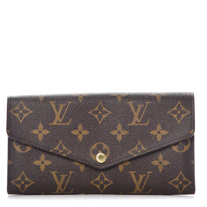 Louis Vuitton Monogram Sarah Wallet NM 1 of 6