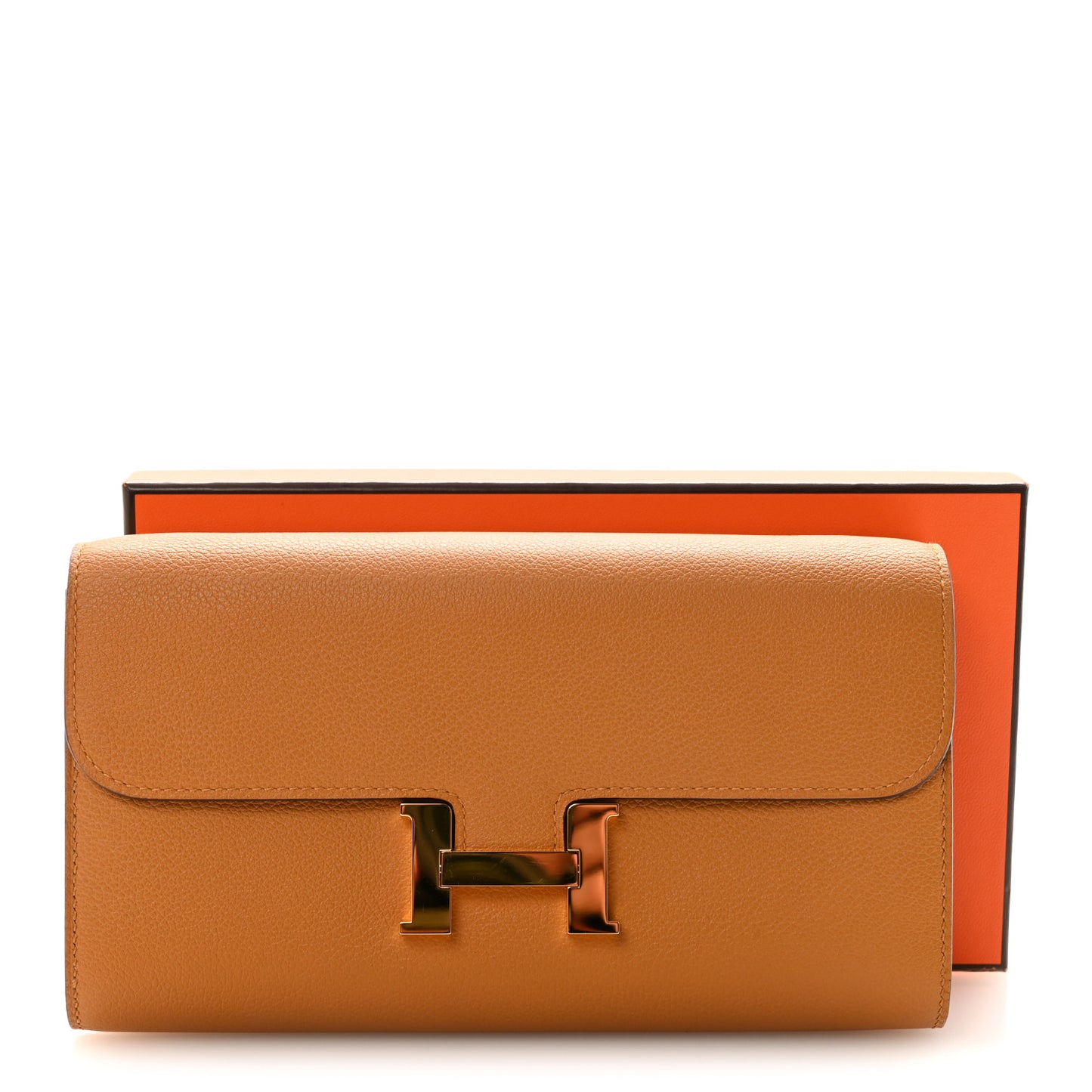 Evercolor Constance Wallet To Go Caramel