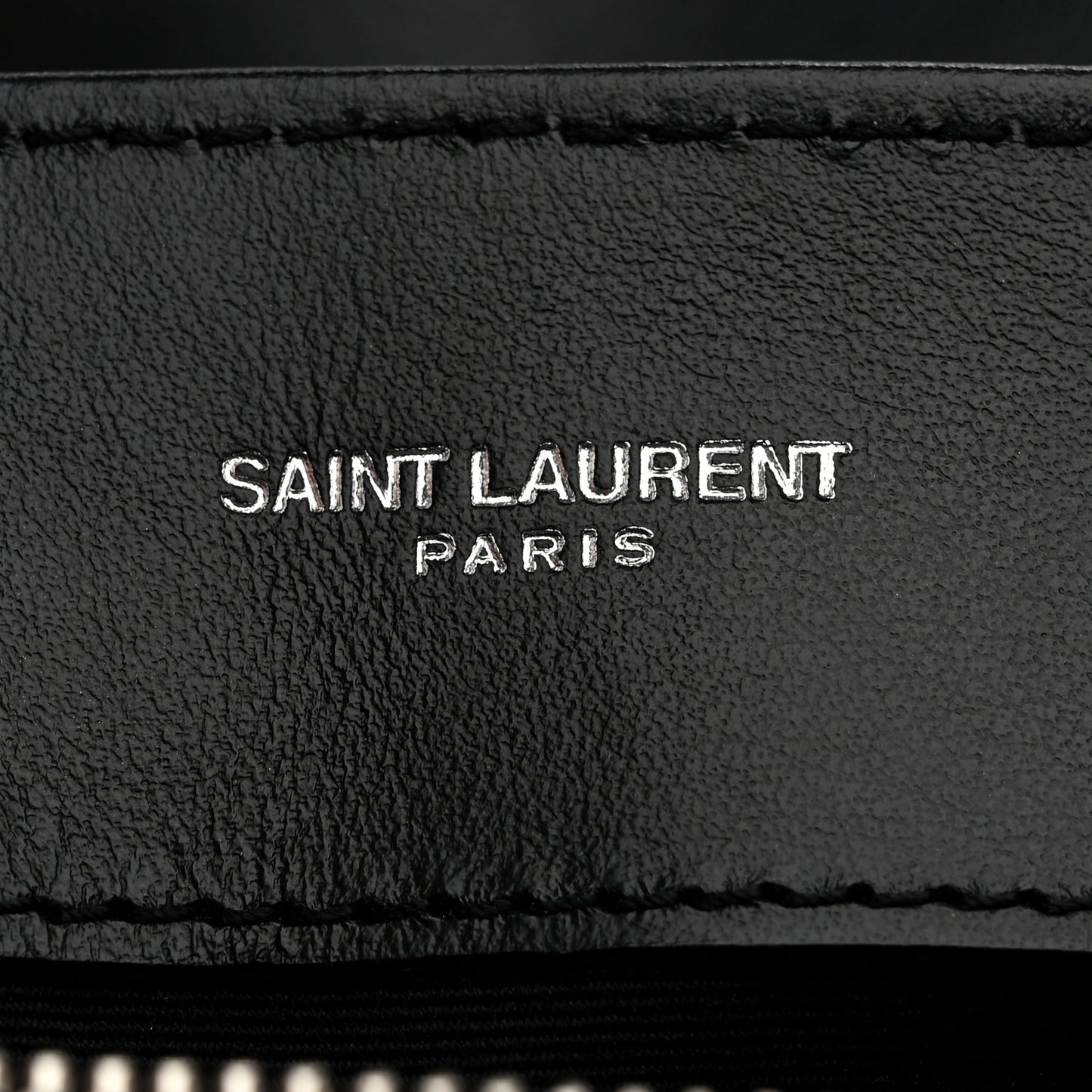Calfskin Y Quilted Monogram Small Loulou Chain Satchel Black