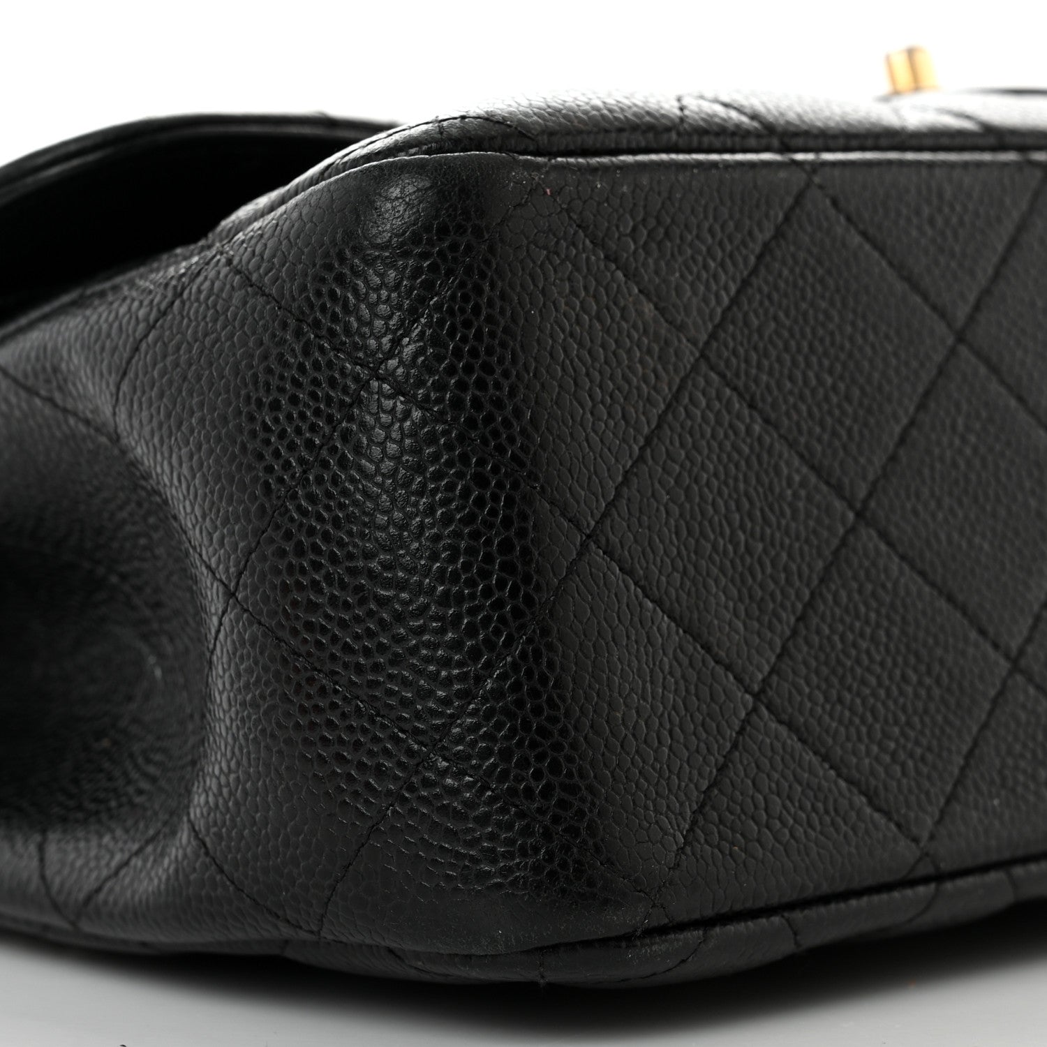 Chanel Caviar Quilted Jumbo Double Flap Black 10 of 11