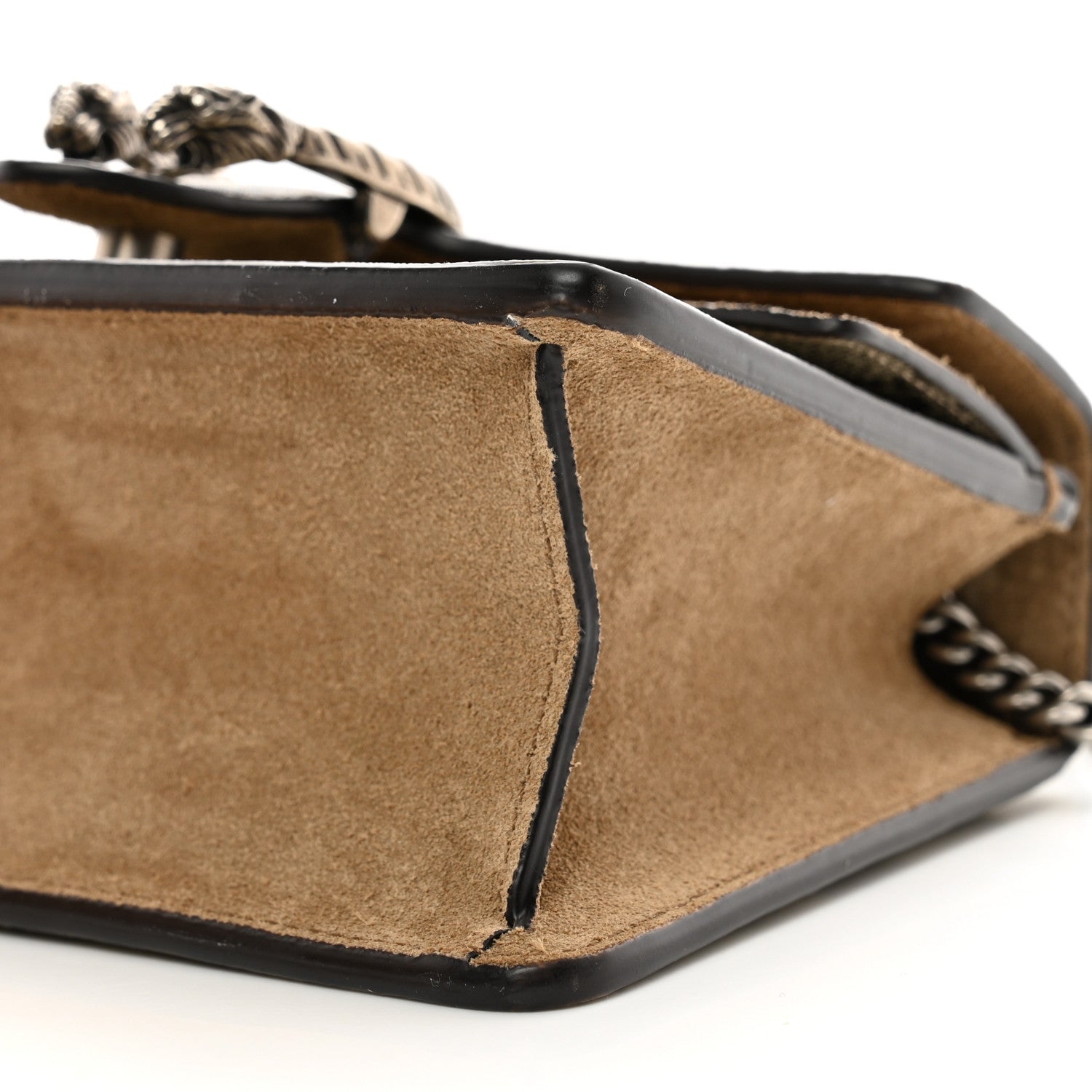 Gucci GG Supreme Monogram Mini Dionysus Top Handle Bag Taupe 9 of 9