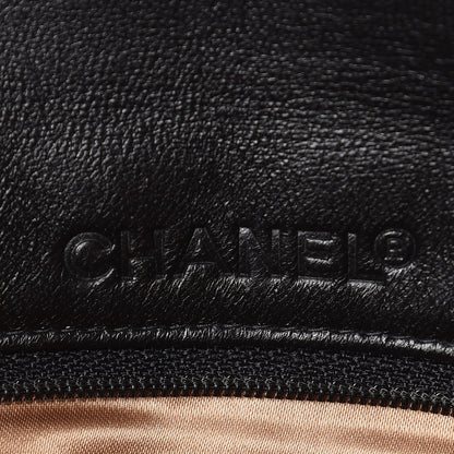 Chanel Lambskin Quilted Double Mademoiselle Flap Beige Black 9 of 12