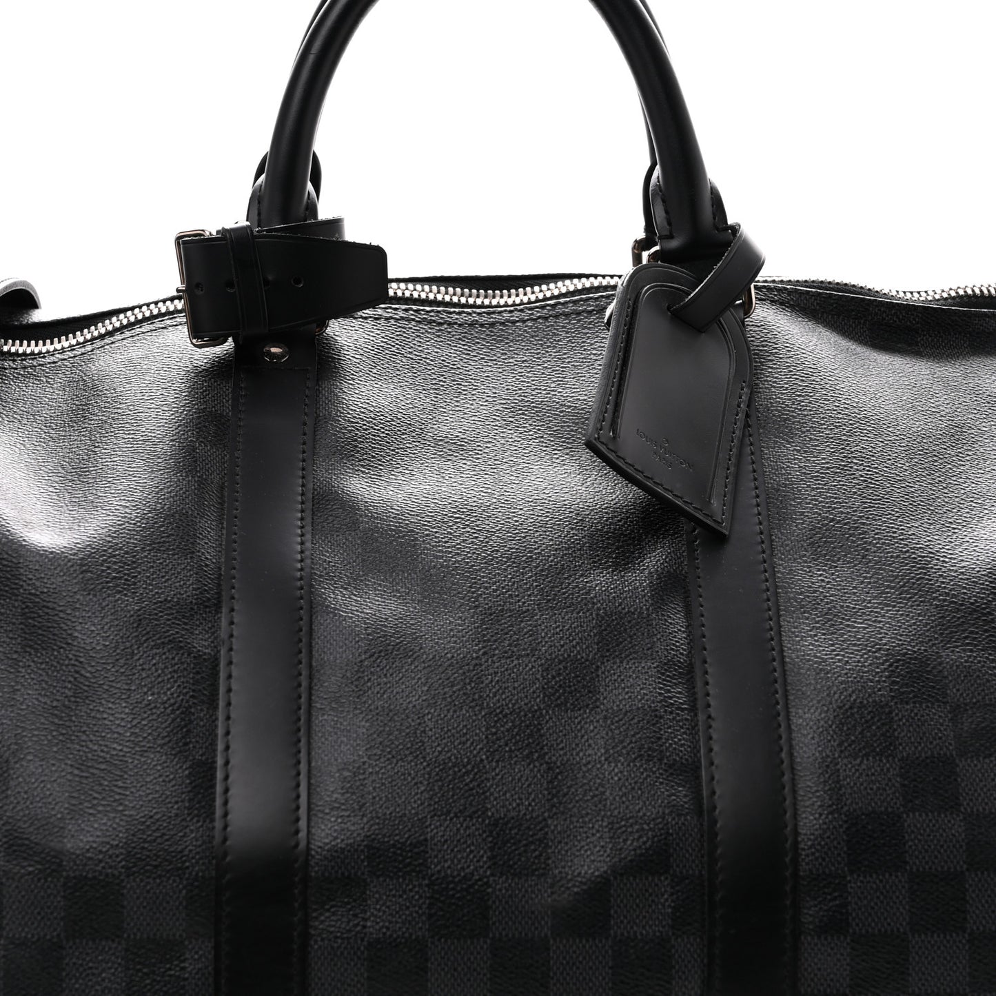 Damier Graphite Keepall Bandouliere 55