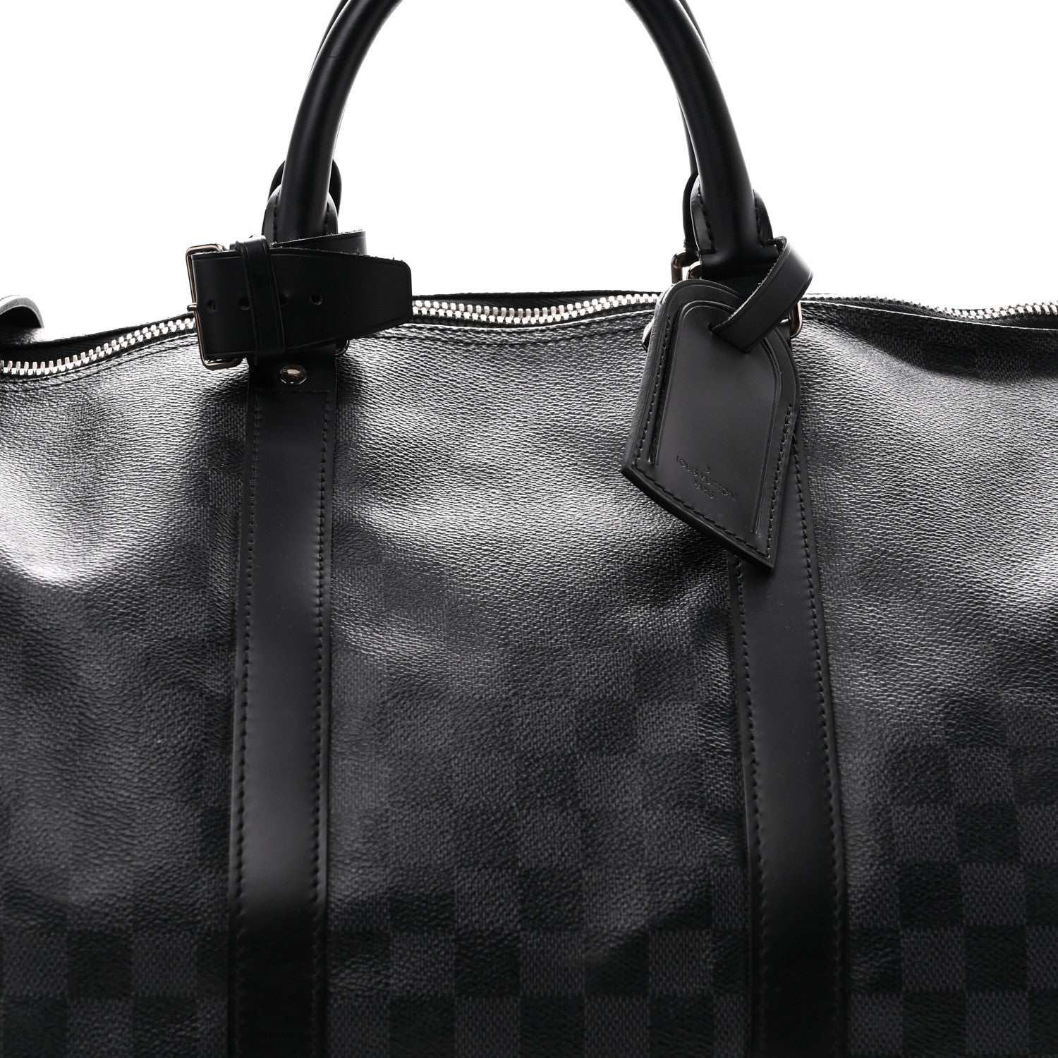 Louis Vuitton Damier Graphite Keepall Bandouliere 55 7 of 11