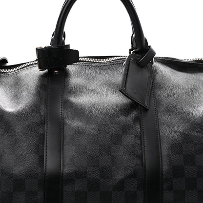 Louis Vuitton Damier Graphite Keepall Bandouliere 55 7 of 11
