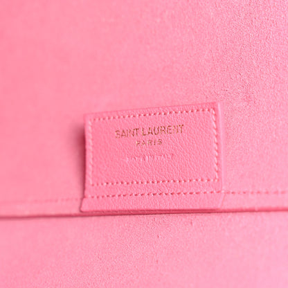 Saint Laurent Calfskin Large Shopping Tote Pale Rose 7 of 13