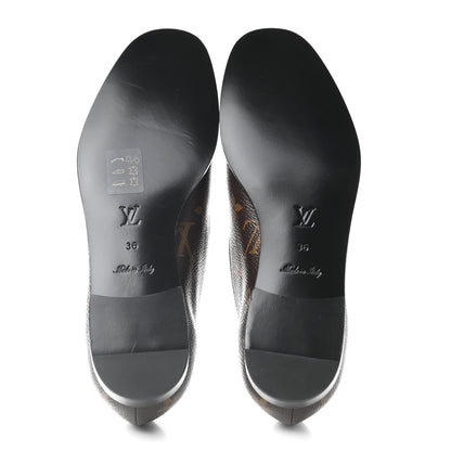 Louis Vuitton Monogram Society Loafers 36 5 of 8
