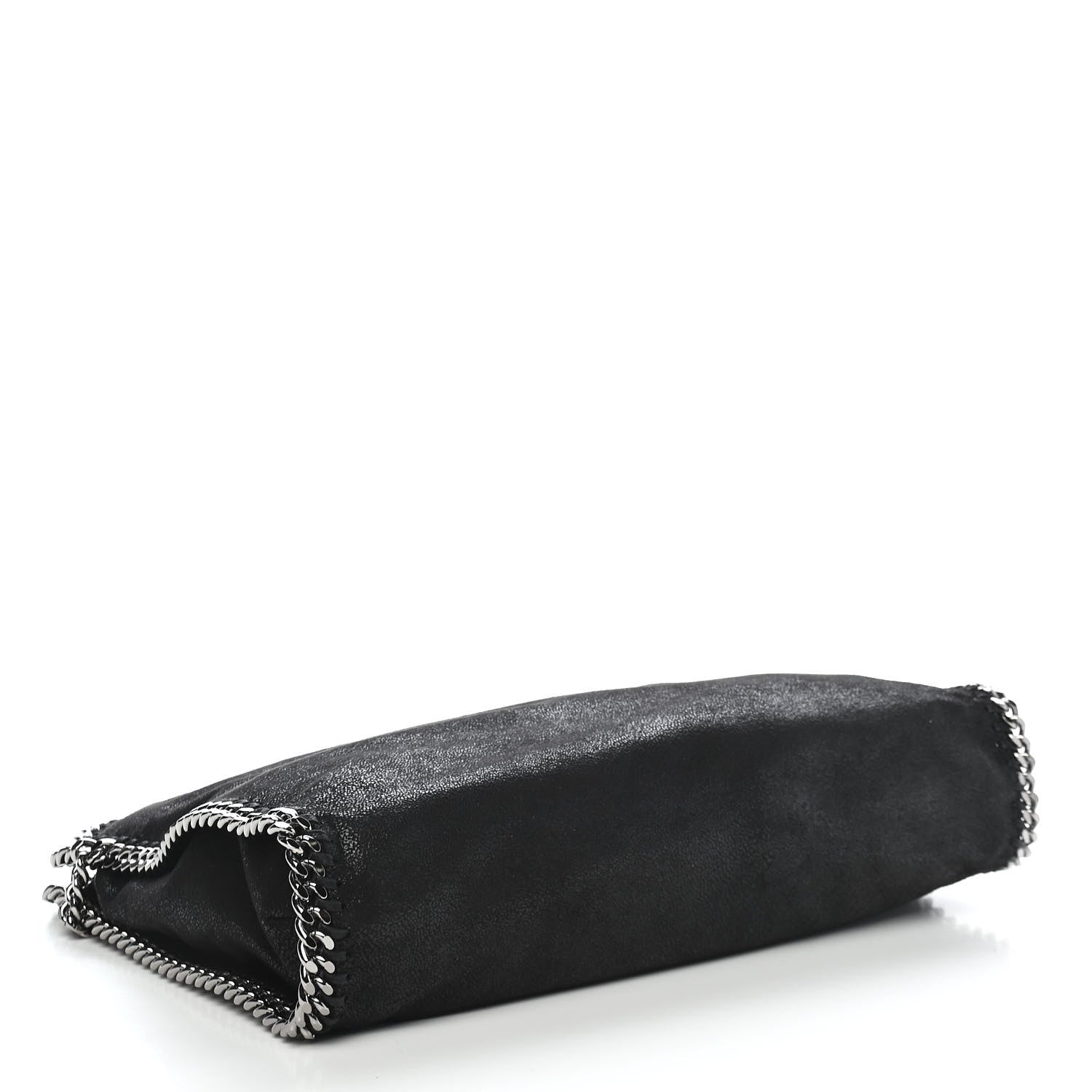 Stella McCartney Shaggy Deer Falabella Fold Over Tote Black 4 of 8