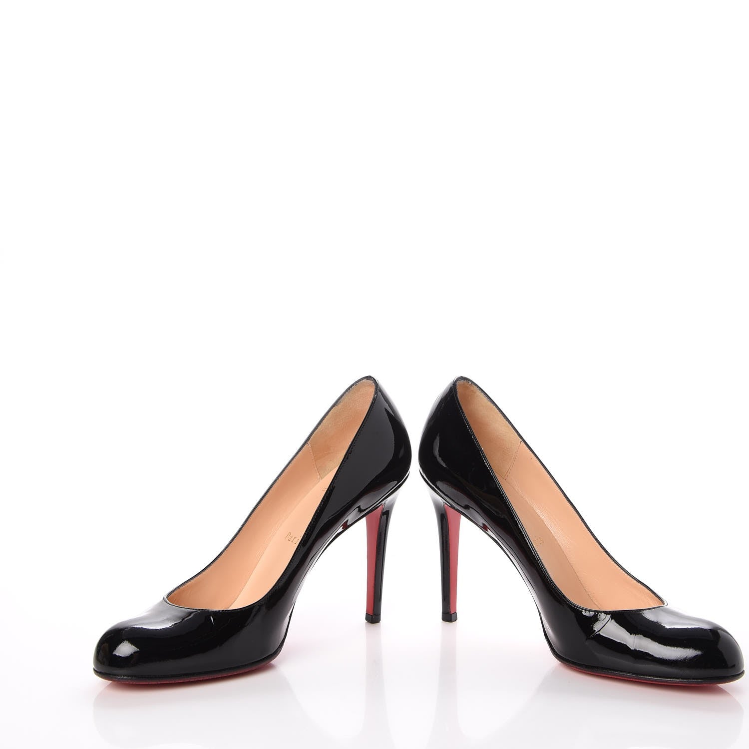 Christian Louboutin Patent Simple 100 Pumps 37 Black 6 of 12