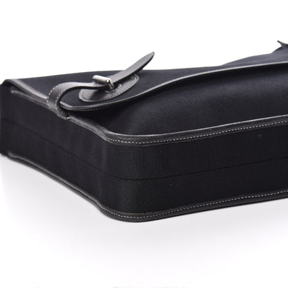 Hermes Toile Officier Buenaventura PM Messenger Black 5 of 10