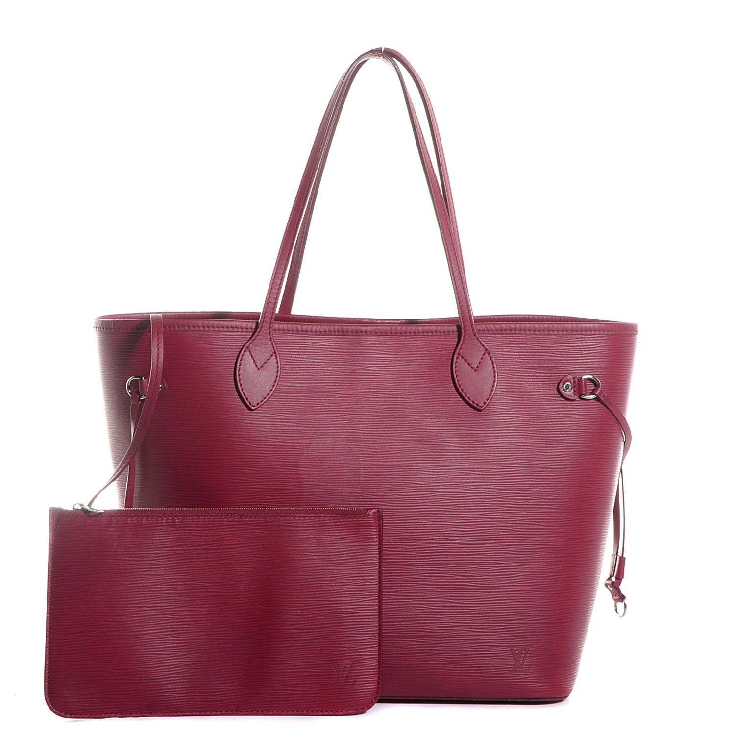 Louis Vuitton Epi Neverfull MM Fuchsia 1 of 12