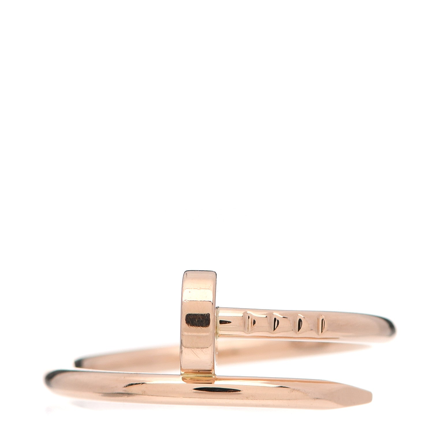 Cartier 18K Pink Gold Small Juste Un Clou Ring 52 6 1 of 5