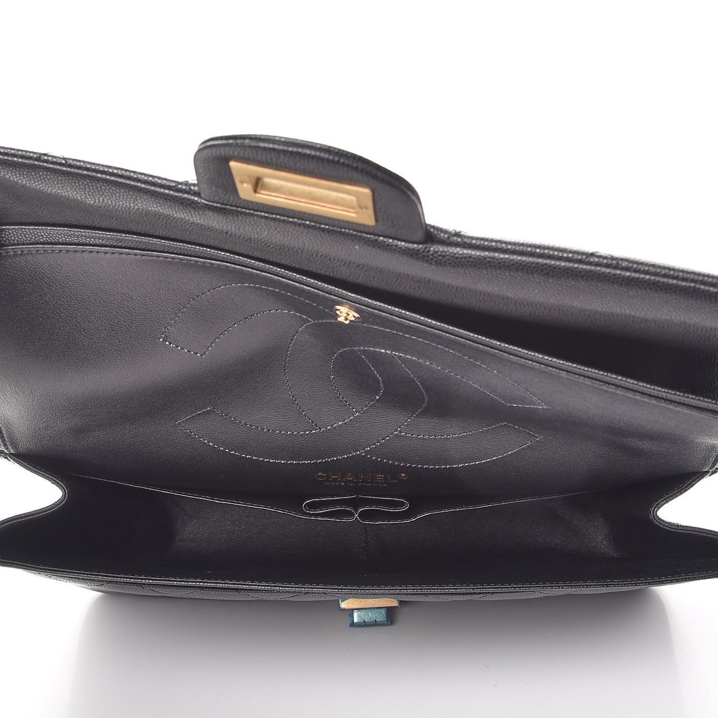 Caviar Quilted 2.55 Reissue 227 Flap Black