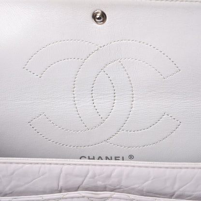 Chanel Aged Calfskin Quilted 2.55 Reissue 225 Flap Light Grey 8 of 16