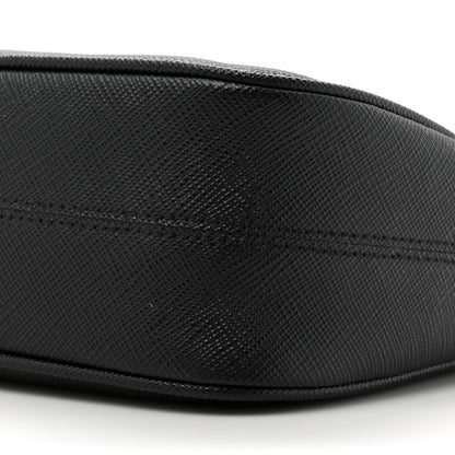 Prada Saffiano Lux Re-Edition 2005 Shoulder Bag Black 8 of 9