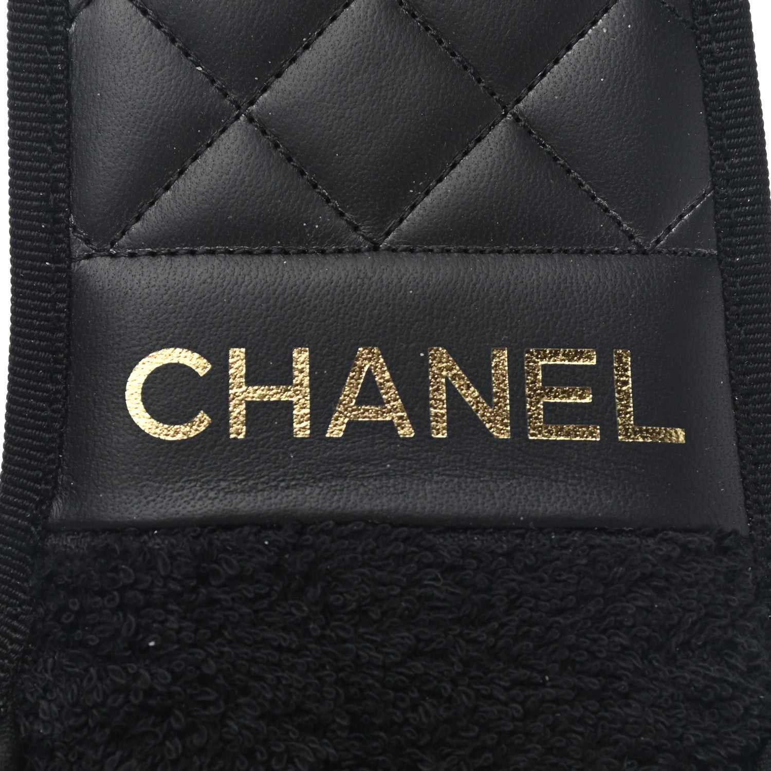 Chanel Lambskin CC Flat Mules S Black 8 of 11
