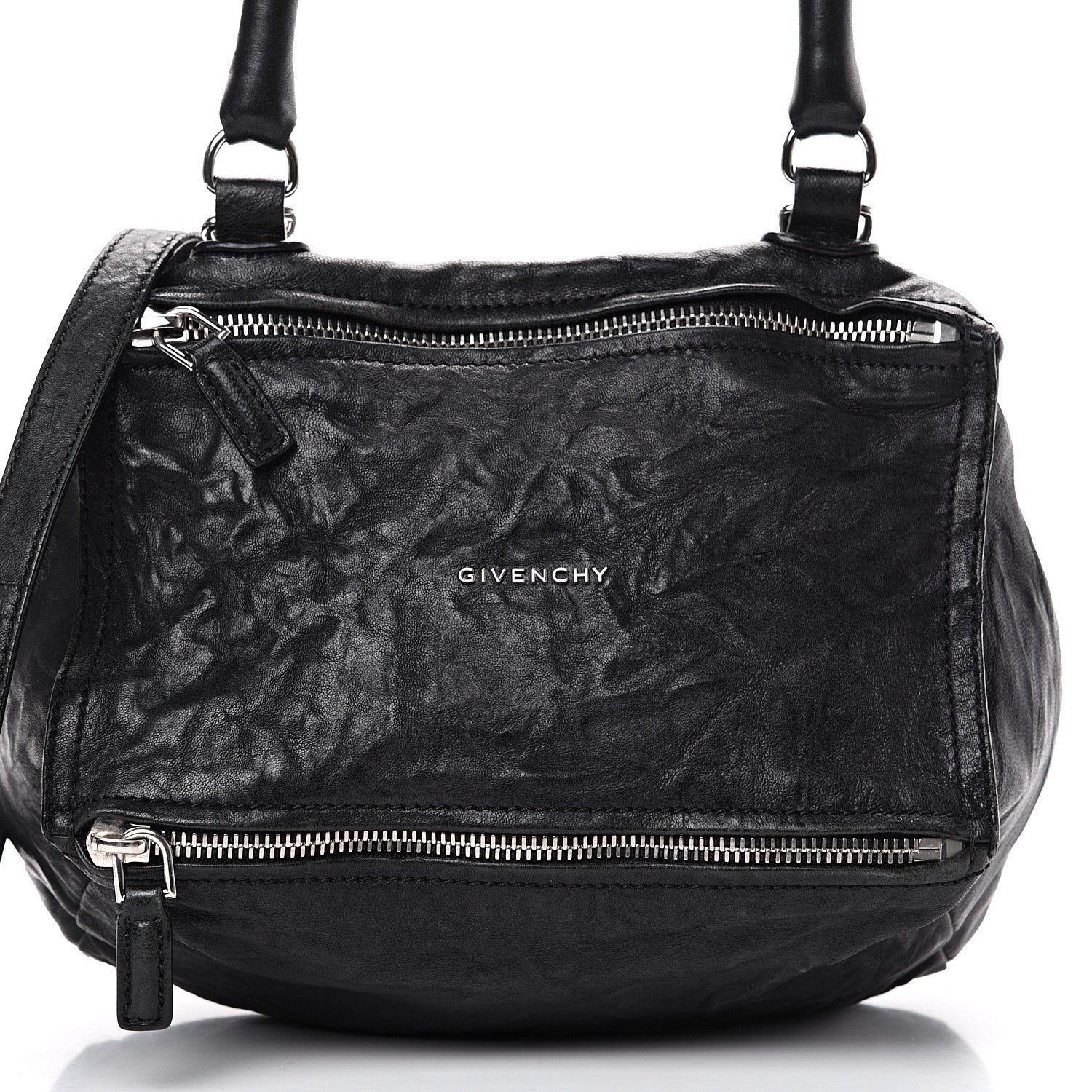 Givenchy Tumbled Sheepskin Small Pandora Black 8 of 13