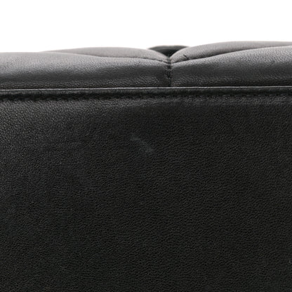 Saint Laurent Lambskin Quilted Small Loulou Puffer Monogram Chain Satchel Black 11 of 11