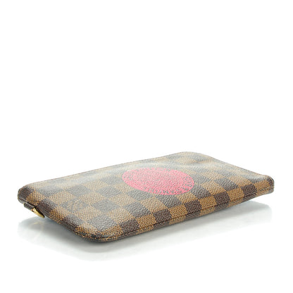 Louis Vuitton Damier Ebene Complice Trunks and Bags Wallet Red 4 of 7