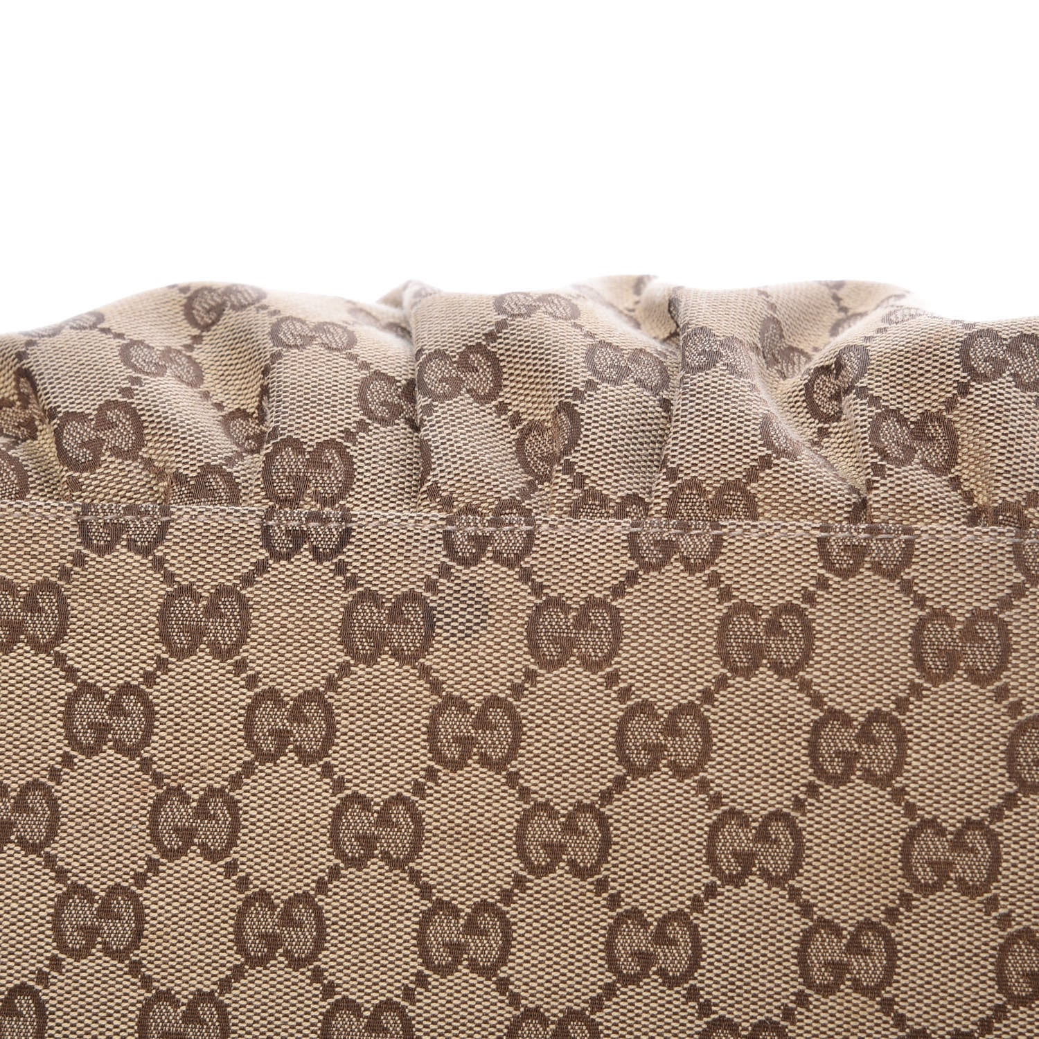 Gucci Monogram Large D Gold Hobo Dark Brown 12 of 23