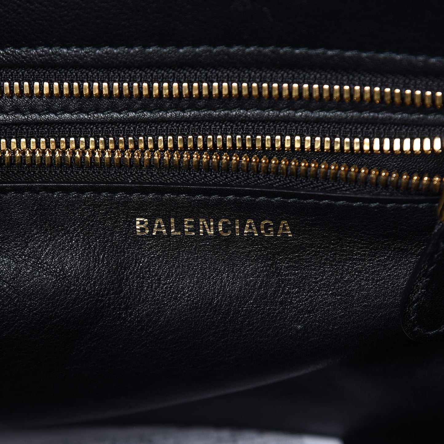 Calfskin XS Fringe Laundry Cabas Black