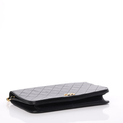 Chanel Lambskin Quilted Wallet On Chain WOC Black 4 of 8
