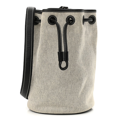 Hermes Toile Sac Marin PM Natural Black 1 of 10