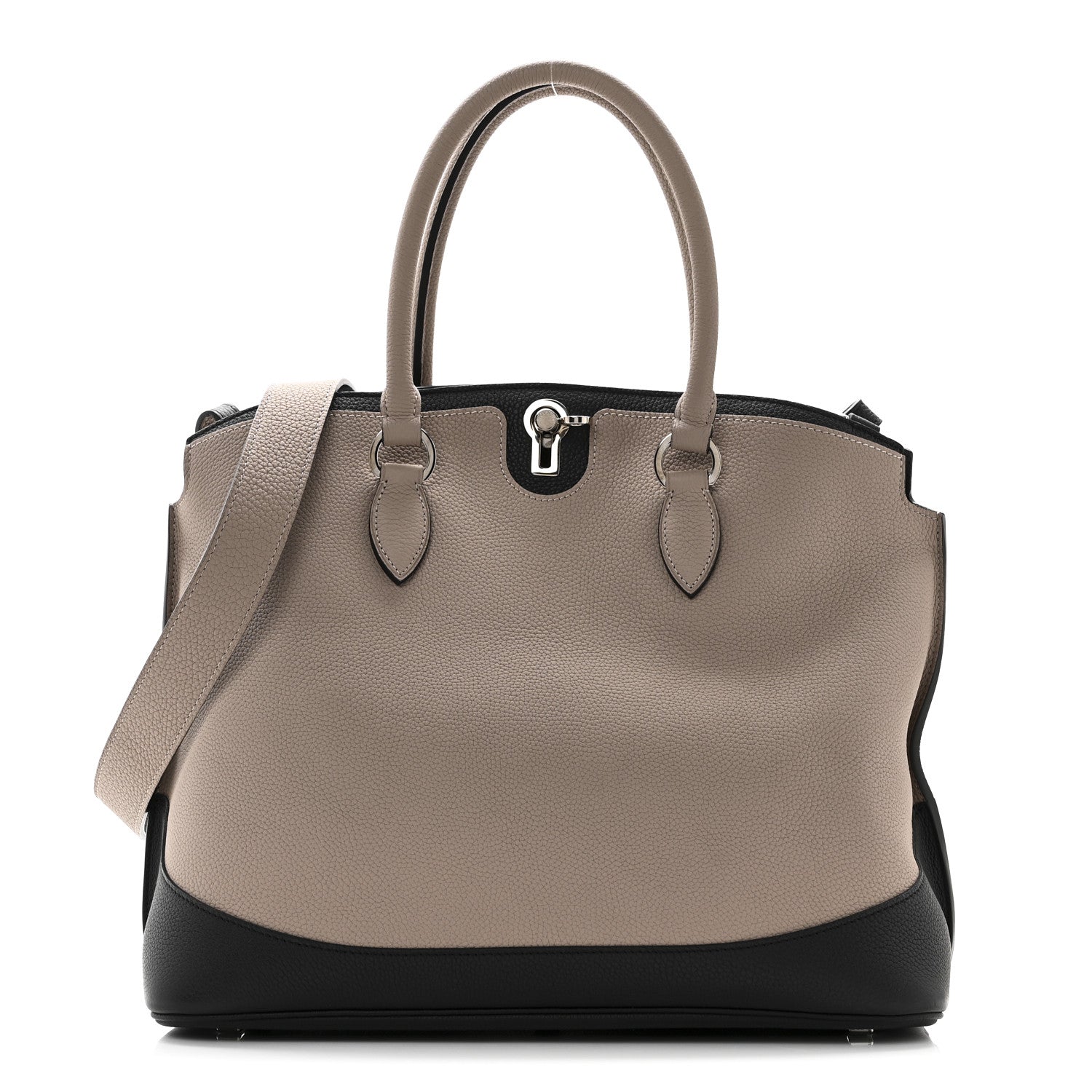 Moynat Taurillon Josephine MM Tourterelle Black 1 of 9