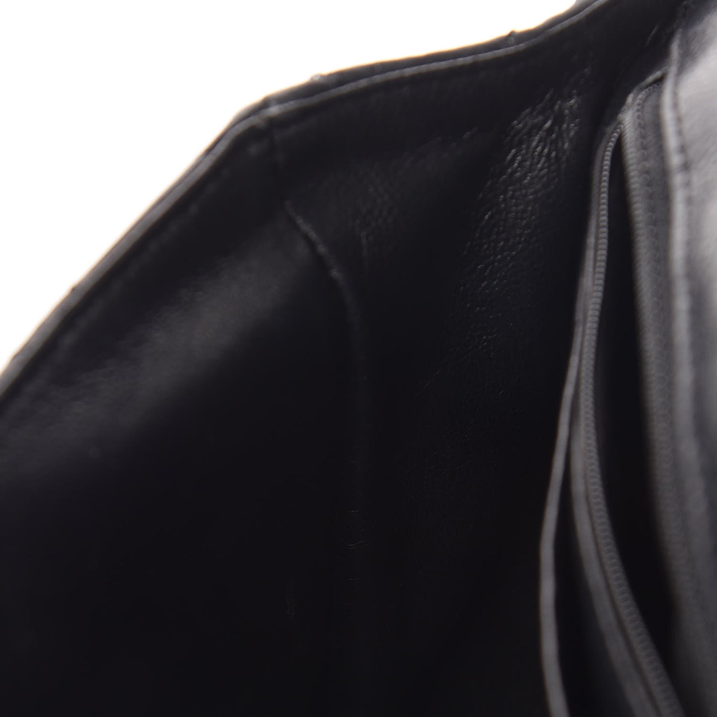 Caviar Quilted Jumbo Single Flap Black